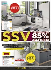 Küche im BRAUN Möbel-Center Prospekt in Kirchheim Aktueller BRAUN Möbel-Center Prospekt mit Küche, "SSV - VERKAUF SOLANGE DER VORRAT REICHT", Seite 12