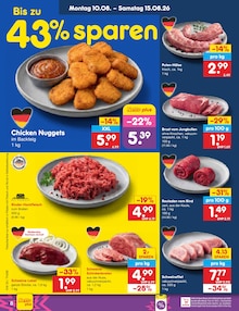 Braten im aktuellen Netto Marken-Discount Prospekt (Cottbus) Braten im Netto Marken-Discount Prospekt "Aktuelle Angebote" mit 63 Seiten (Cottbus)