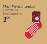 Weihnachtssocken für 3,99 € bei E center im Angebot Weihnachtssocken im aktuellen E center Prospekt