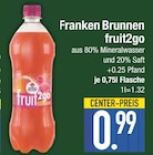 fruit2go von Franken Brunnen im aktuellen EDEKA Prospekt für 0,99 €