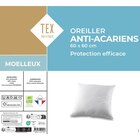 L'oreiller anti-acariens - TEX HOME en promo chez Carrefour Market Rezé à 12,99 €