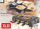 Raclette-Grill Angebote von KORONA bei Kaufhaus Stolz Rostock für 33,33 €