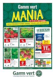 Prospectus Jardineries & Animaleries de Gamm vert à Tavaux: "DES PROMOTIONS DANS TOUS LES RAYONS", 4 pages, 10/09/2025 - 21/09/2025