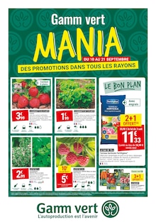 Prospectus Gamm vert en cours, "DES PROMOTIONS DANS TOUS LES RAYONS", page 1 sur 4