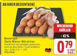Zarte Wiener Würstchen von Bauerngut im aktuellen EDEKA Prospekt