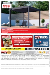 Pergola Angebote im Prospekt "PRIX DÉPÔT SPÉCIAL EXTÉRIEUR" von Brico Dépôt Pergola Angebote im Prospekt "PRIX DÉPÔT SPÉCIAL EXTÉRIEUR" von Brico Dépôt auf Seite 12