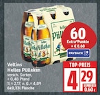 Helles Pülleken von Veltins für 4,29 € bei EDEKA im Angebot Helles Pülleken von Veltins im aktuellen EDEKA Prospekt