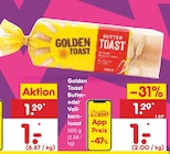 Butter- oder Vollkorntoast im Angebot bei Netto Marken-Discount in Mönchengladbach Butter- oder Vollkorntoast Angebote von GOLDEN TOAST bei Netto Marken-Discount Mönchengladbach für 1,00 €
