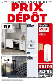 WC Angebote im Prospekt "PRIX DÉPÔT" von Brico Dépôt auf Seite 1