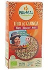 Trio quinoa - 500 g - PRIMEAL en promo chez NaturéO Trio quinoa - 500 g - PRIMEAL dans le catalogue NaturéO