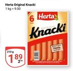 Original Knacki bei GLOBUS im Prospekt "" für 1,89 €
