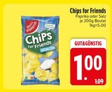 Chips for Friends Paprika im Angebot bei EDEKA in Passau Chips for Friends Paprika Angebote von Gut&Günstig bei EDEKA Passau für 1,00 €