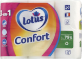 Papier toilette Confort - LOTUS - Monoprix Papier toilette Confort - LOTUS à 3,14 € dans le catalogue Monoprix