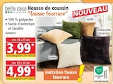 Housse de coussin ”fausse fourrure” à Norma dans Wolfisheim