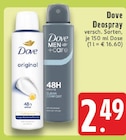 Dove Original Deospray bei EDEKA im Prospekt "" für 2,49 €