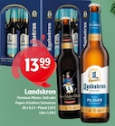 Premium Pilsner, Hell oder Pupen-Schultzes Schwarzes bei Getränke Hoffmann im Ruhland Prospekt für 13,99 €