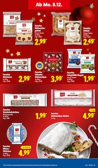 Weihnachtsgebäck im aktuellen Lidl Prospekt (Leipzig) Weihnachtsgebäck im Lidl Prospekt "LIDL LOHNT SICH" mit 71 Seiten (Leipzig)