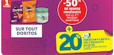 Promo -50% de remise immédiate sur le 2ème produit identique sur tout DORITOS à  dans le catalogue Hyper U à Saintes