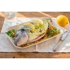 Daurade farcie marinée en promo chez Carrefour Brest à 12,99 €
