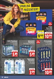 Aktueller E center Prospekt mit Mineralwasser, "Aktuelle Angebote", Seite 22