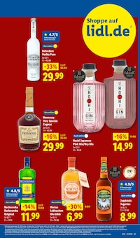 Vodka im aktuellen Lidl Prospekt (Saarbrücken) Vodka im Lidl Prospekt "LIDL LOHNT SICH" mit 66 Seiten (Saarbrücken)