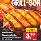 Hähnchen-Minutensteaks bei Netto Marken-Discount im Angelbachtal Prospekt für 3,79 €
