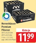 Premium Pilsener 30 Fl. à 0,33 Liter bei famila Nordost im Neustadt Prospekt für 11,99 €