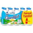 Lait U.H.T "Format Familial" - GRANDLAIT - Carrefour à Clermont-Ferrand Lait U.H.T "Format Familial" - GRANDLAIT en promo chez Carrefour Clermont-Ferrand à 11,60 €