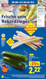 Spargel Angebot im aktuellen Lidl Prospekt auf Seite 10