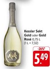 Kessler Sekt Gold Angebote bei E center Fellbach für 5,49 €