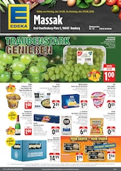 EDEKA Supermarkt Prospekt der aktuellen Woche mit 4 Seiten, gültig von 24.08.2026 bis 29.08.2026, in Bamberg und Umgebung Aktueller EDEKA Supermarkt Prospekt in Bamberg und Umgebung, "Wir lieben Lebensmittel!" mit 4 Seiten, 24.08.2026 - 29.08.2026
