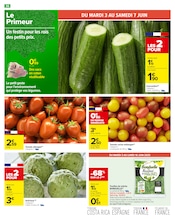 Tomate Angebote im Prospekt "LE MOIS À VOS MARQUES, PRÊTS, PARTEZ !" von Carrefour auf Seite 38