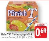 Erfrischungsgetränk im Angebot bei E center in Rodgau Erfrischungsgetränk Angebote von Mein T bei E center Rodgau für 0,69 €