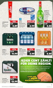 Diebels im aktuellen Kaufland Prospekt (Oberhausen) Diebels im Kaufland Prospekt "KNĂśLLER" mit 52 Seiten (Oberhausen)