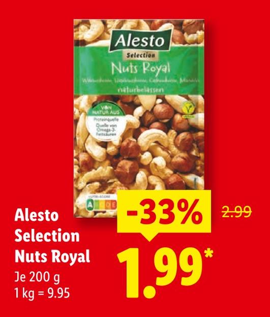 Selection Nuts Royal