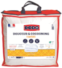 Couette 250g "Toucher peau de pêche" 220×240cm - Dodo en promo chez Maxi Bazar Courbevoie à 29,99 €