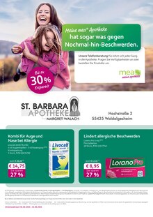 Aktueller mea - meine apotheke Prospekt