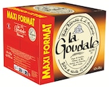 Bière blonde - LA GOUDALE en promo chez Intermarché Bière blonde - LA GOUDALE dans le catalogue Intermarché