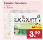 Netto Marken-Discount - Glücksblatt Küchentücher Angebot im Prospekt Glücksblatt Küchentücher bei Netto Marken-Discount im Prospekt "" für 3,99 €