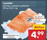 Lachsfilet Angebote bei Netto Marken-Discount Kaufbeuren für 4,99 €