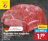Netto Marken-Discount - Bugbraten vom Jungbullen Angebot im Prospekt Bugbraten vom Jungbullen bei Netto Marken-Discount im Prospekt "" für 1,29 €