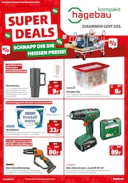 hagebau kompakt Prospekt für Meschede: "SUPER DEALS", 8 Seiten, 04.01.2025 - 11.01.2025