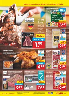 Rindfleisch im Netto Marken-Discount Prospekt "Aktuelle Angebote" mit 51 Seiten (München)