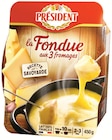 Fondue aux 3 fromages - PRÉSIDENT en promo chez Intermarché Hyper Fondue aux 3 fromages - PRÉSIDENT dans le catalogue Intermarché Hyper