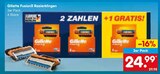 Fusion5 Rasierklingen Angebote von Gillette bei Netto Marken-Discount Augsburg für 24,99 €