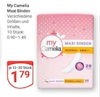 Maxi Binden im Angebot bei GLOBUS in Leipzig Maxi Binden Angebote von My Camelia bei GLOBUS Leipzig für 0,90 €