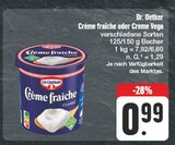 Crème fraîche oder Creme Vega Angebote von Dr. Oetker bei EDEKA Hoyerswerda für 0,99 €