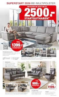 Fernsehsessel im Multipolster Prospekt "SUPERSTART 2026 BEI MULTIPOLSTER" mit 18 Seiten (Jena)
