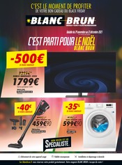 Aspirateur Balai Angebote im Prospekt "Avant Noël c'est le Black Friday" von Blanc Brun Aspirateur Balai Angebote im Prospekt "Avant Noël c'est le Black Friday" von Blanc Brun auf Seite 3