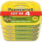 Sardines - PARMENTIER - Carrefour à Cachan Sardines - PARMENTIER en promo chez Carrefour Cachan à 6,60 €